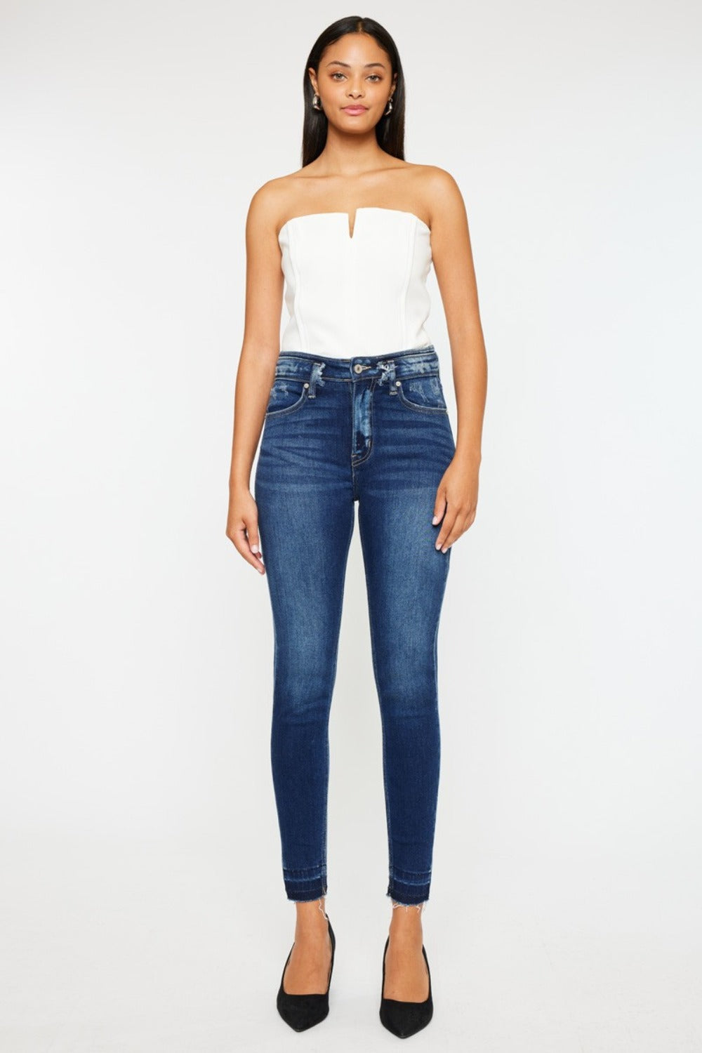 Contour Luxe Skinny Jeans front view