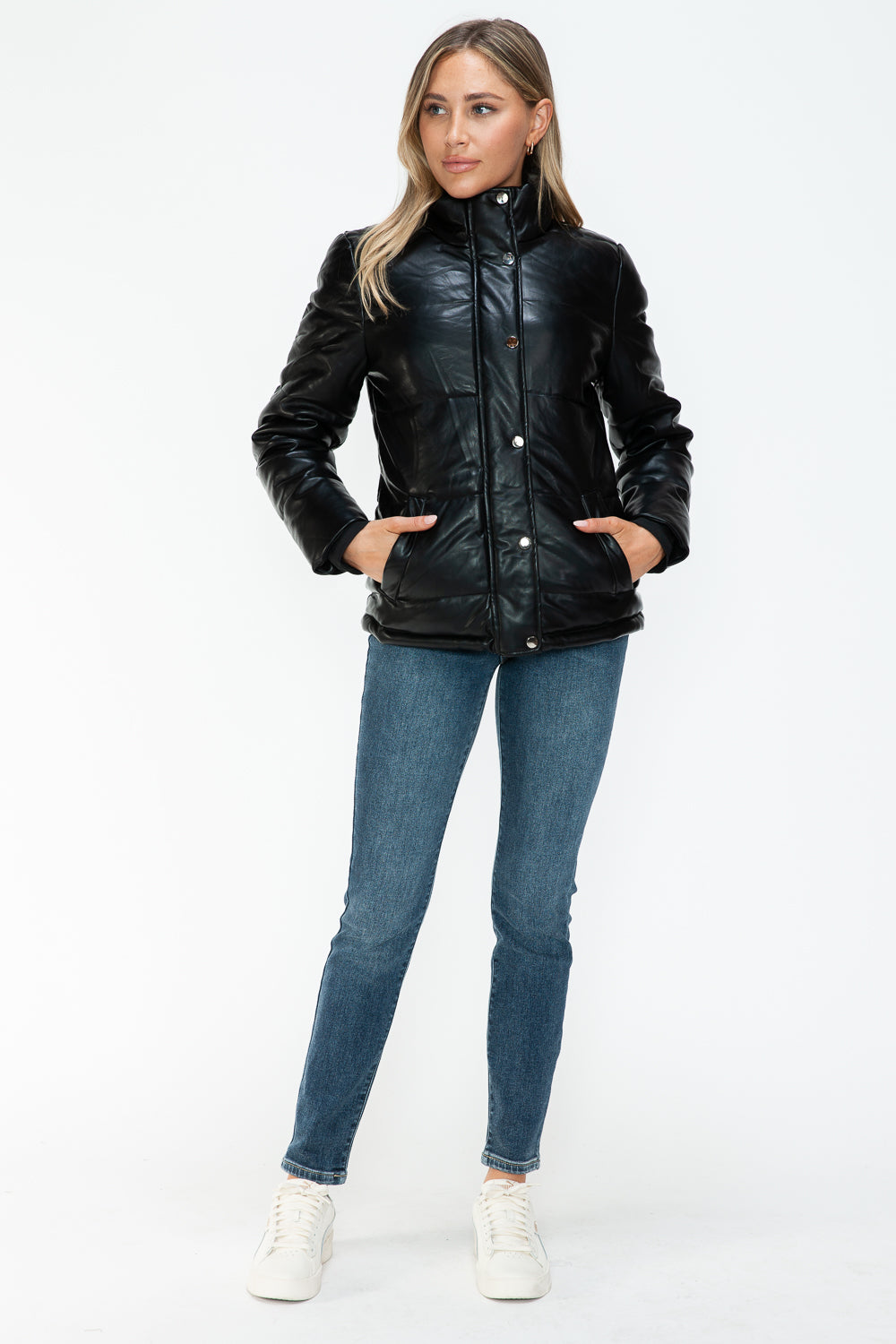 Lustre Tundra Quilted Jacket full body view