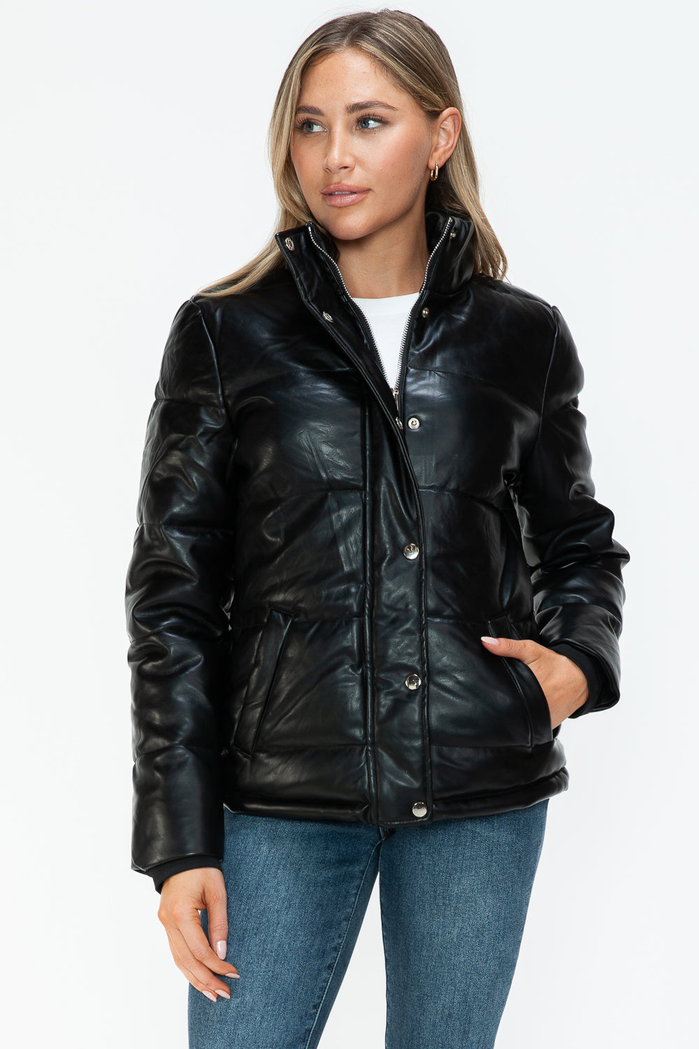 Lustre Tundra Quilted Jacket front view