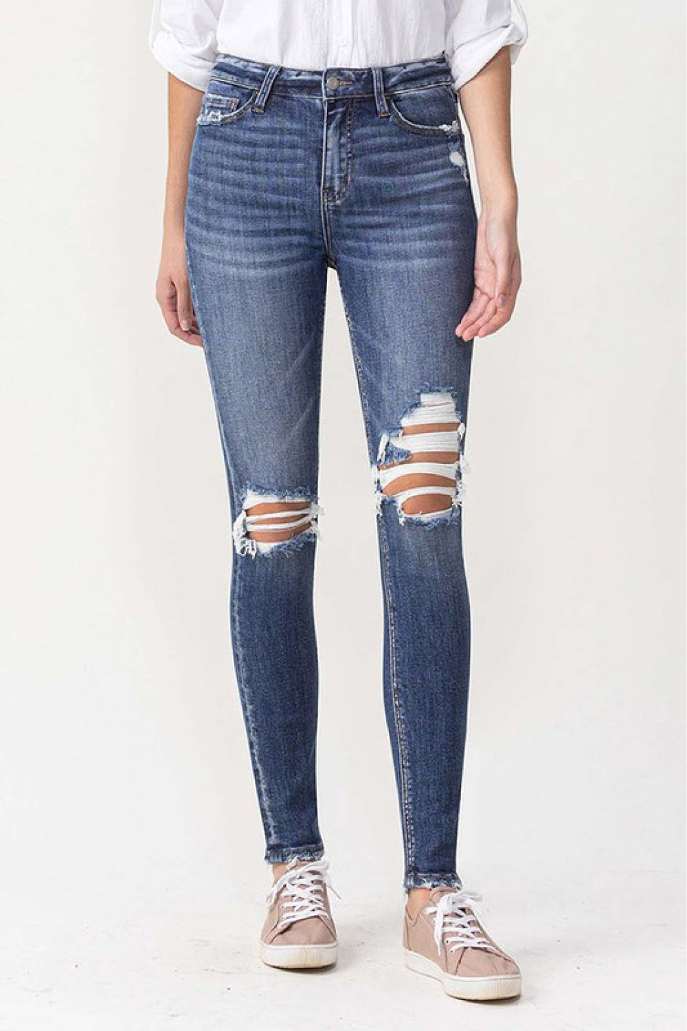 Girls' Frayed Elastic Waist Jeans  Cute Girls' Clothes – Hayden Girls