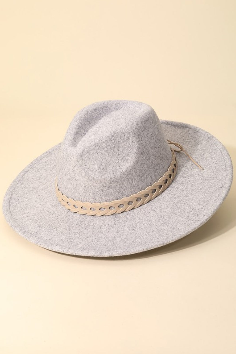 Fame Woven Together Braided Strap Fedora | - CHANELIA