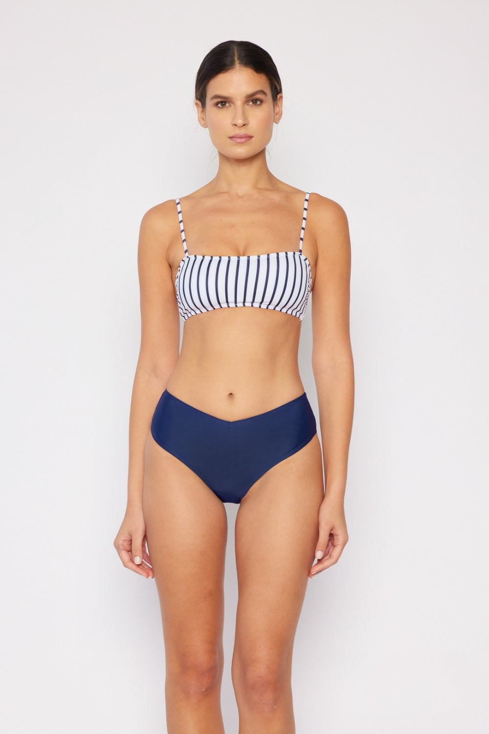 Striped Bikini Set | Swimset - CHANELIA