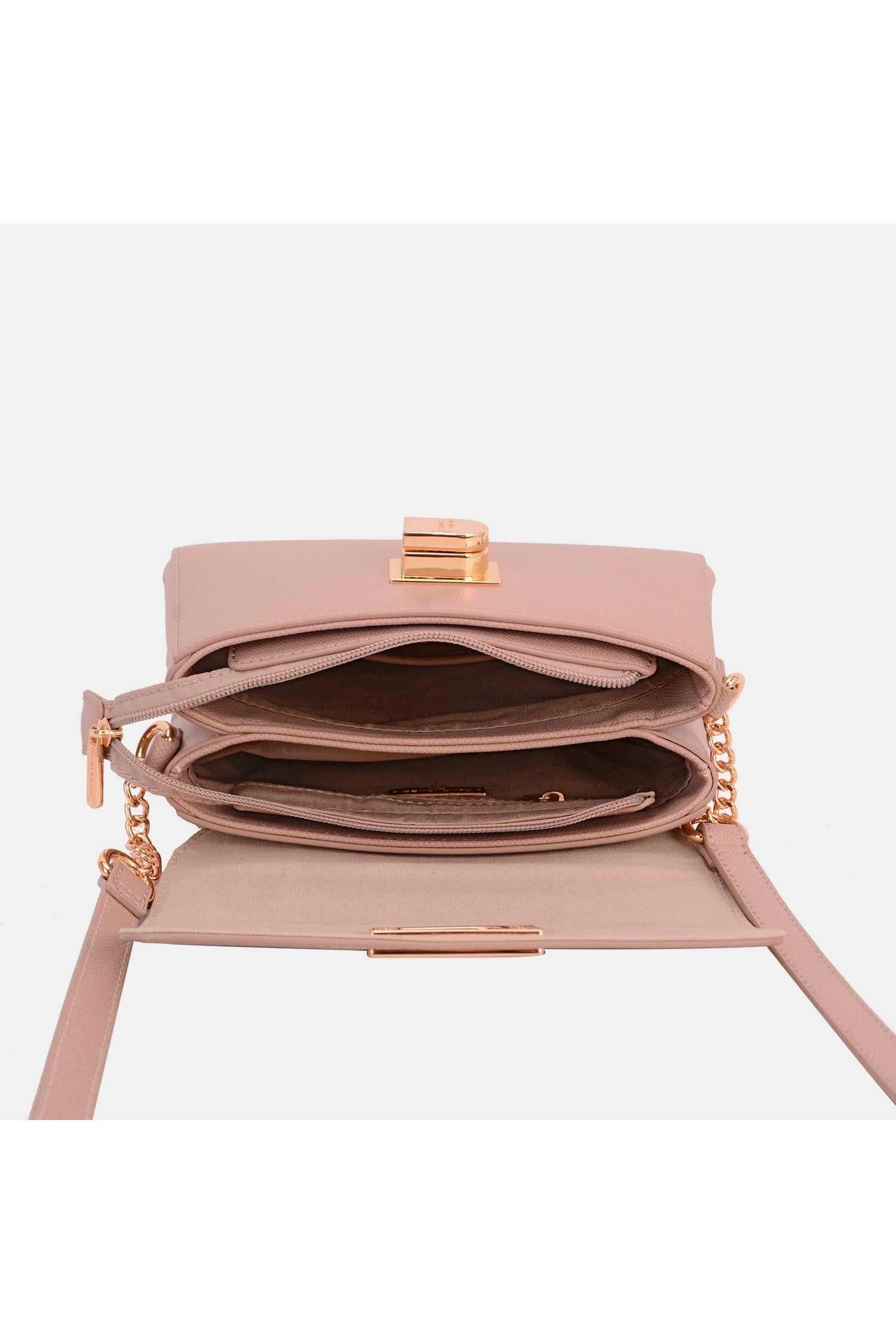 David Jones PU Leather Crossbody Bag | Crossbody Bag - CHANELIA