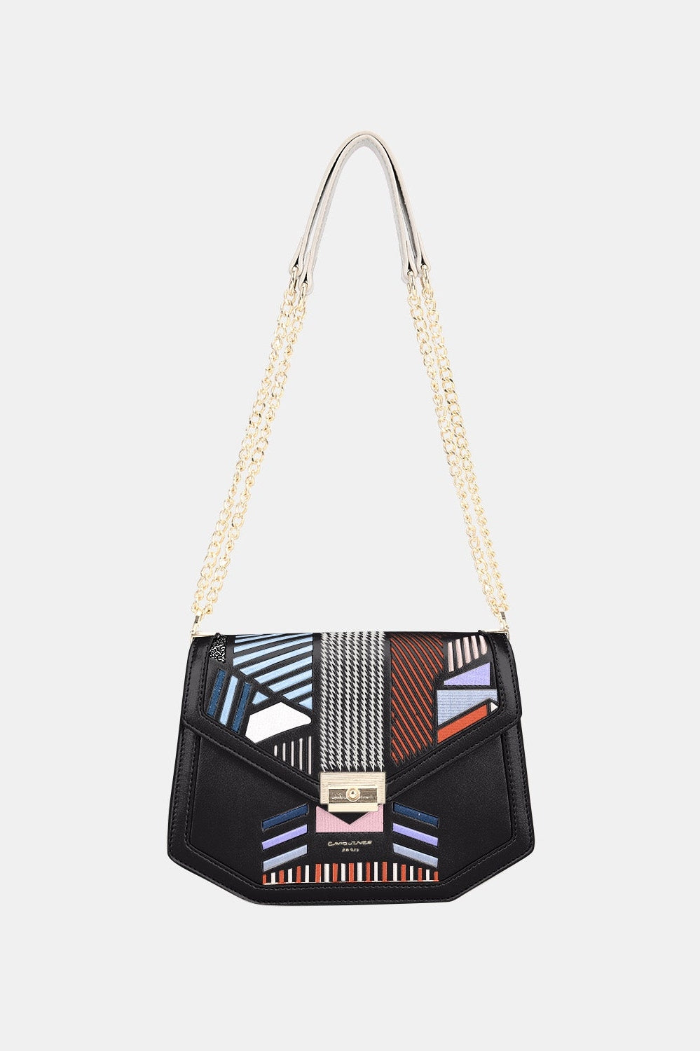 Geometric Print Crossbody Bag | Crossbody Bag - CHANELIA