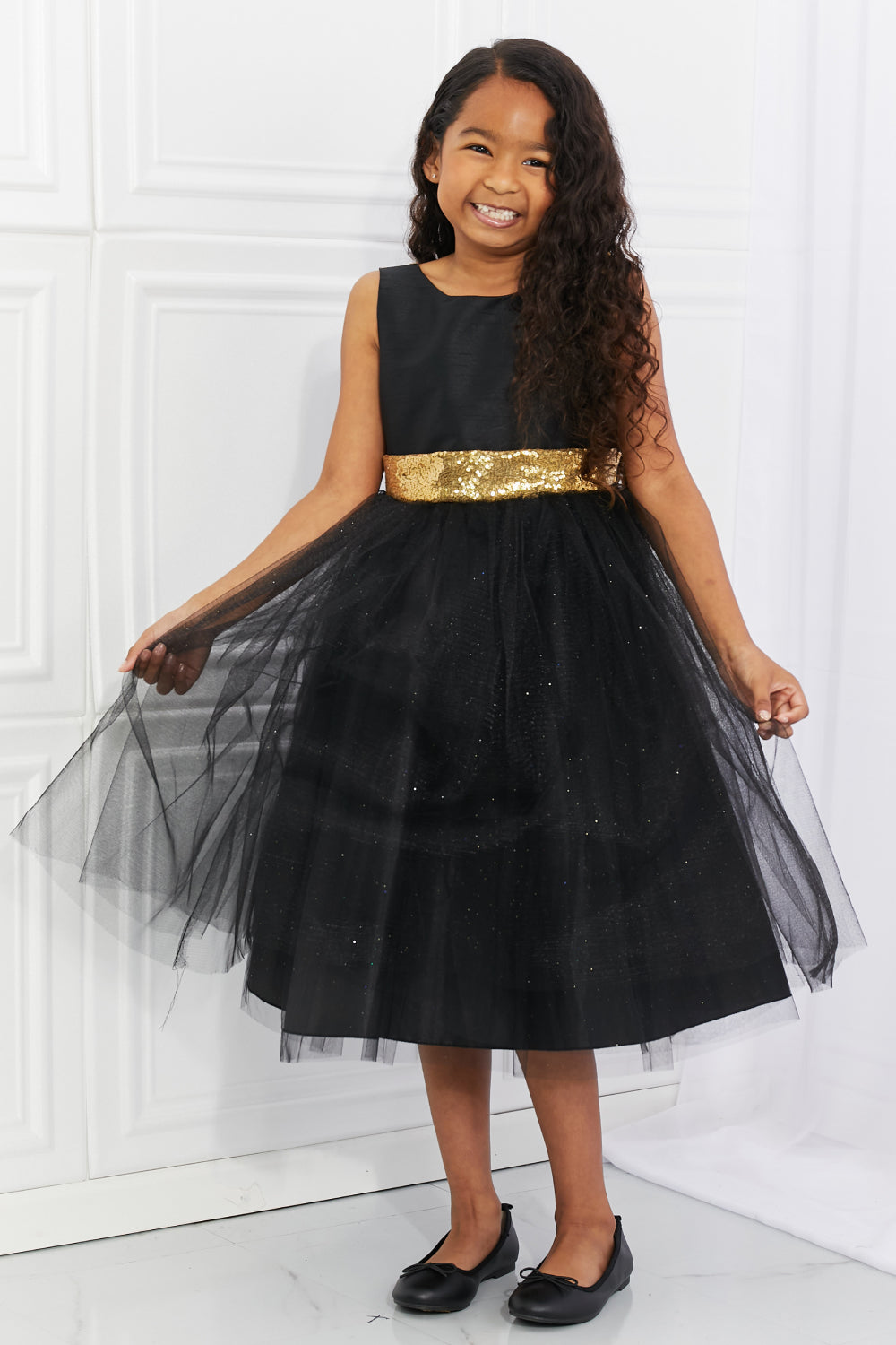 Kid's Dream Little Miss Classy Tutu Dress in Black | - CHANELIA