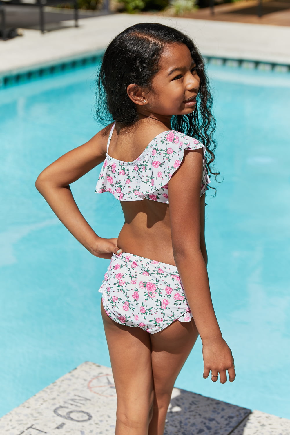 Ruffle two store piece swimsuit