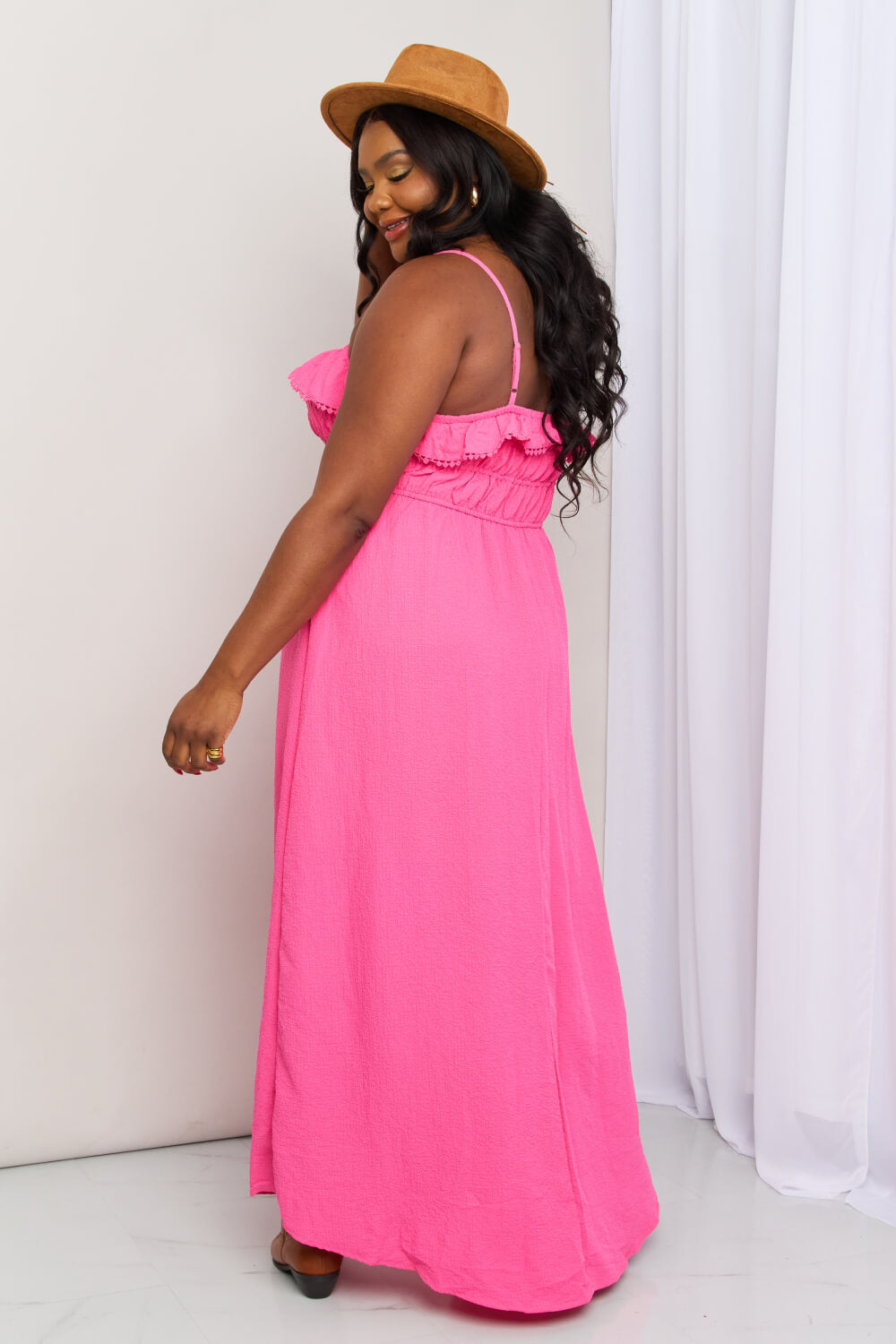 Goddess Chic: Carnation Maxi Dress | Dress - CHANELIA