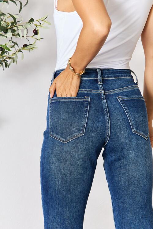 BAYEAS Cropped Straight Jeans | Jeans - CHANELIA