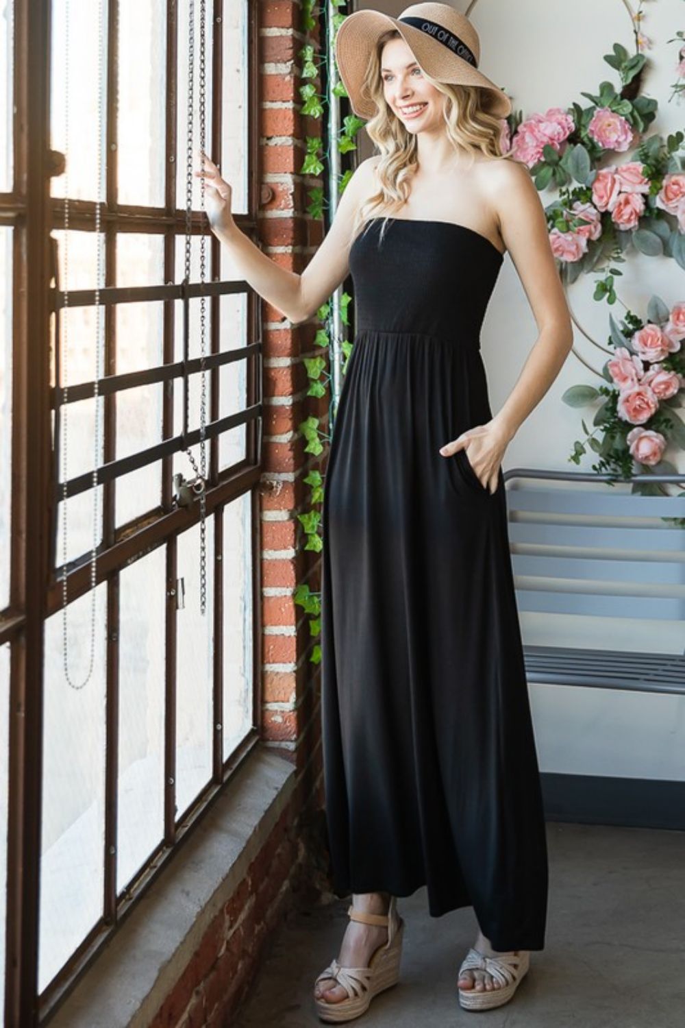 Heimish Full Size Strapless Maxi Dress | - CHANELIA