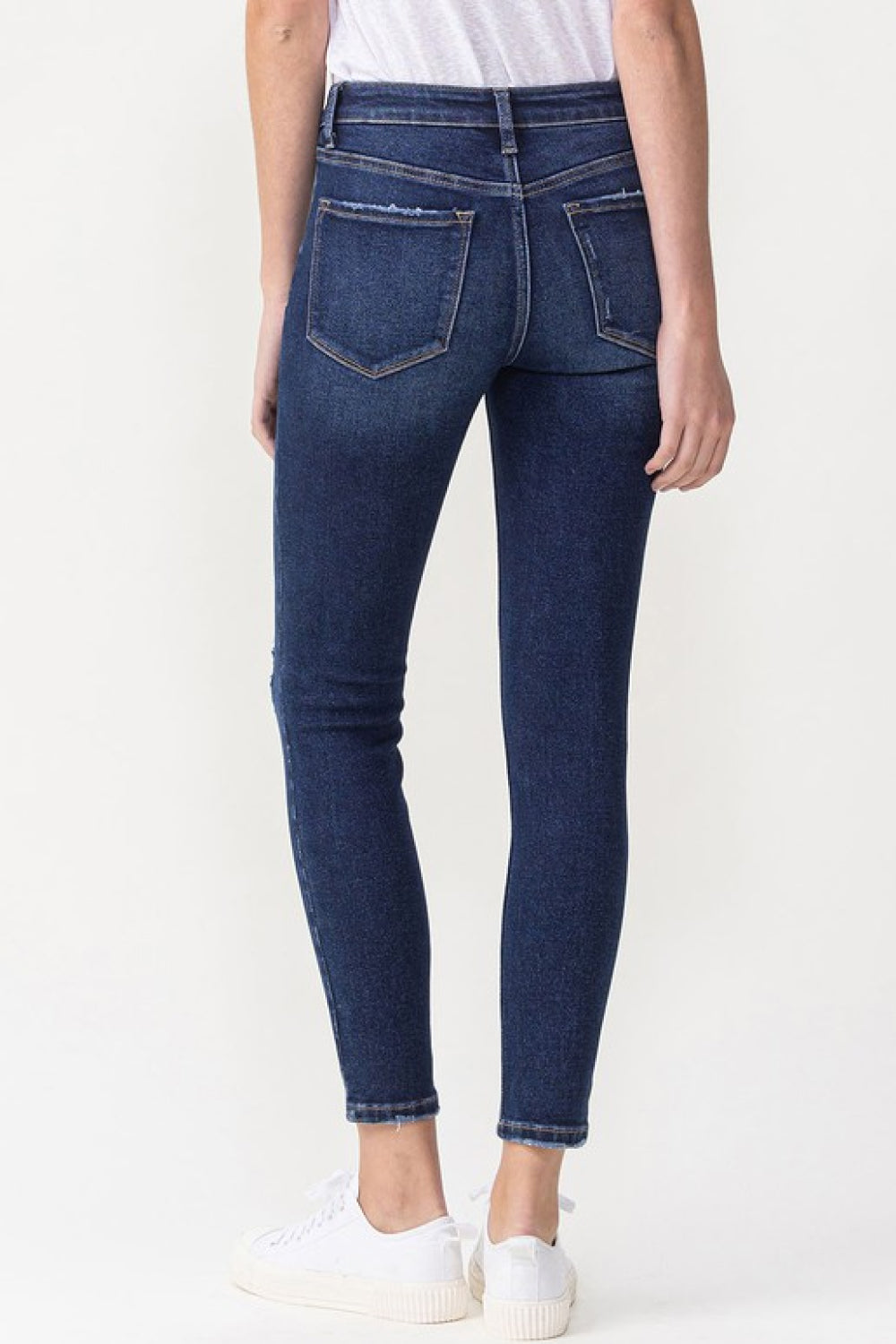 Chelsea: Midrise Crop Skinny Jeans | Jeans - CHANELIA